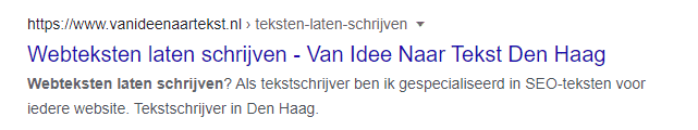 Meta-omschrijving optimaliseren voor seo: zo doe je het 3 Meta omschrijvingen